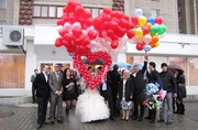 Запуск фигур из шаров в небо  Усть-Каменогорск